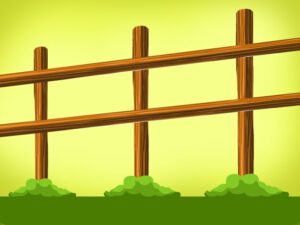 Piquets de châtaignier